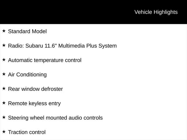 2026 Subaru Forester Premium