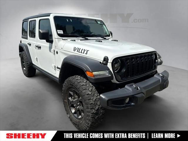 2025 Jeep Wrangler 4-Door Willys 4x4 for sale in Warrenton, VA