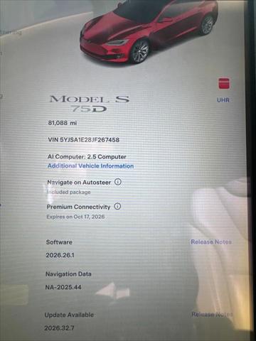 2018 Tesla Model S 75D