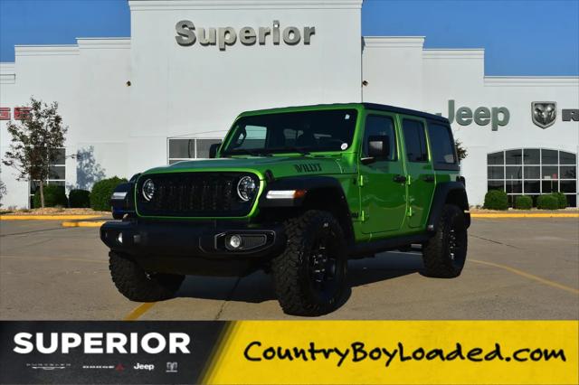 2025 Jeep Wrangler 4-Door Willys 4x4 for sale in Conway, AR