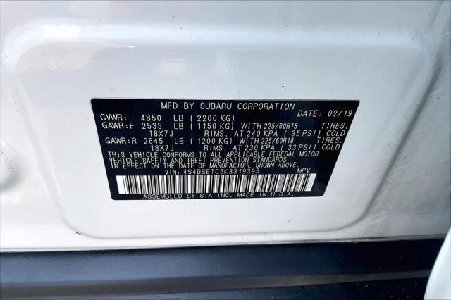 2019 Subaru Outback 3.6R Touring