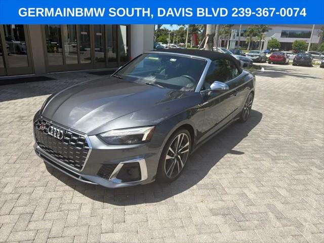 2023 Audi S5 Cabriolet Premium Plus TFSI quattro Tiptronic for sale in Naples, FL