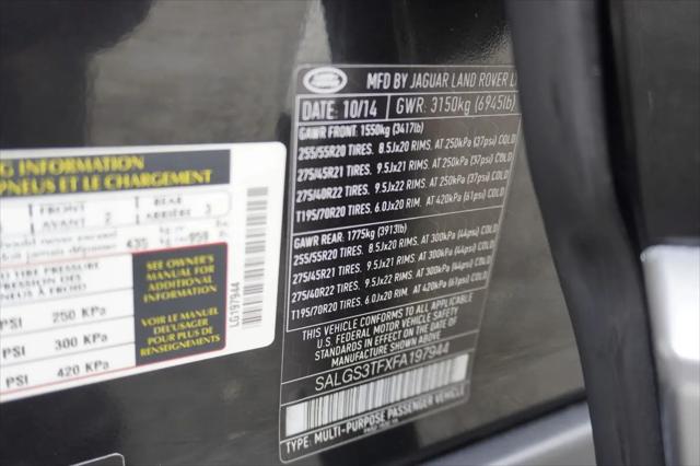 2015 Land Rover Range Rover 5.0L V8 Supercharged