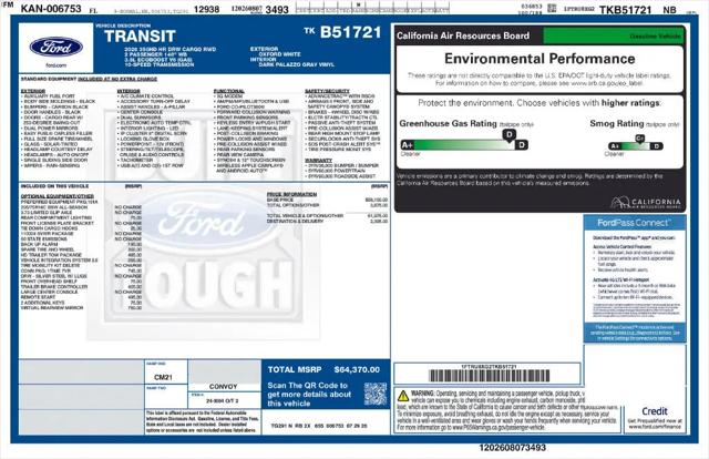 2026 Ford Transit Cargo Van T-350 HD