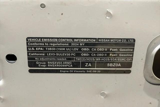 2024 Nissan Sentra SR Xtronic CVT