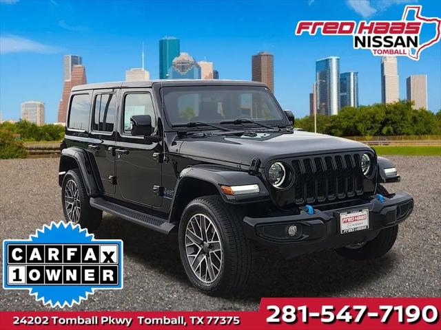 2023 Jeep Wrangler 4xe High Altitude 4x4 for sale in Tomball, TX