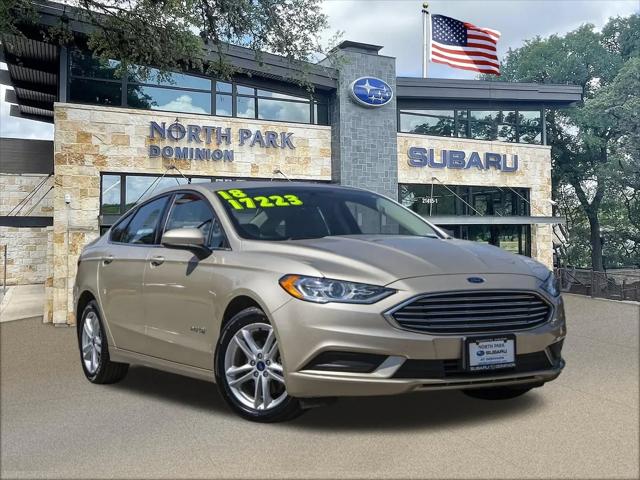2018 Ford Fusion Hybrid S for sale in San Antonio, TX