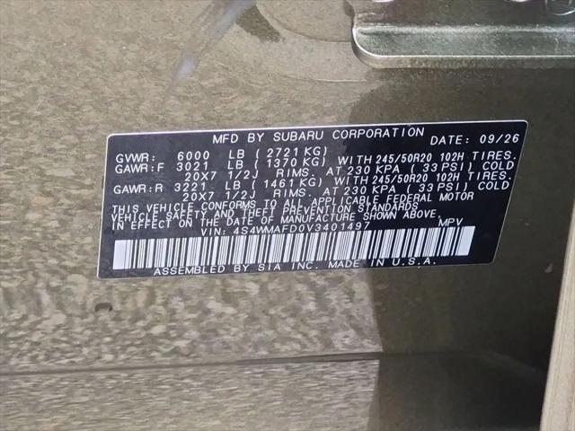 2027 Subaru Ascent Limited