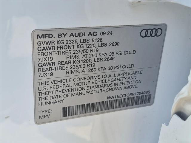 2024 Audi Q3 Premium Plus 45 TFSI S line quattro Tiptronic