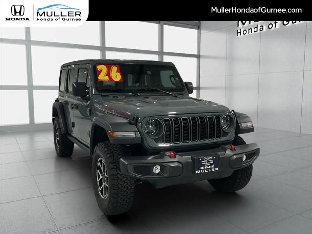 2026 Jeep Wrangler 4-Door Rubicon 4x4 for sale in Gurnee, IL