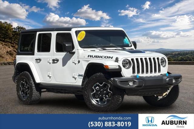 2022 Jeep Wrangler 4xe Unlimited Rubicon 4x4 for sale in Auburn, CA