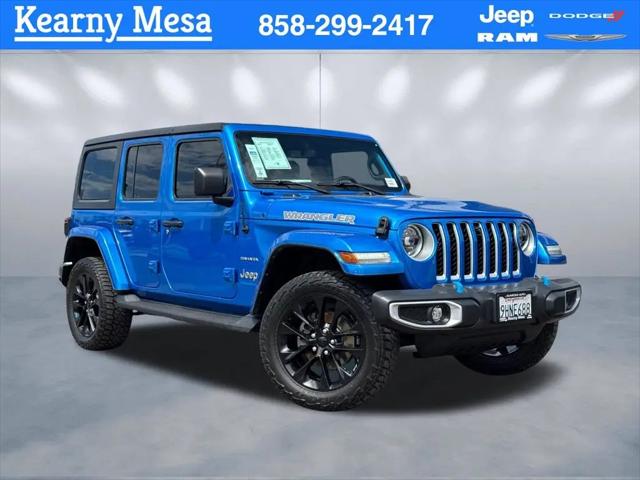 2023 Jeep Wrangler 4xe Sahara 4x4 for sale in San Diego, CA