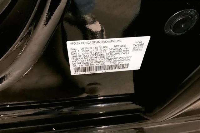 2019 Acura MDX Tech  A-SPEC Pkgs