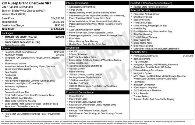 2014 Jeep Grand Cherokee SRT8 for sale in Colorado Springs, CO