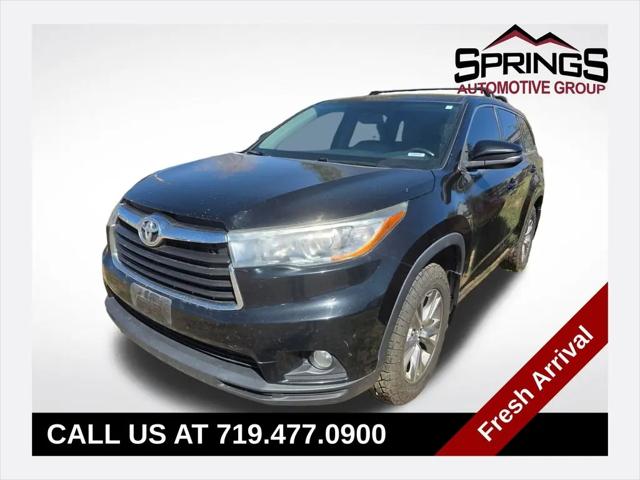 2015 Toyota Highlander LE Plus V6 for sale in Colorado Springs, CO