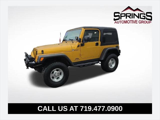 2003 Jeep Wrangler Sport for sale in Colorado Springs, CO