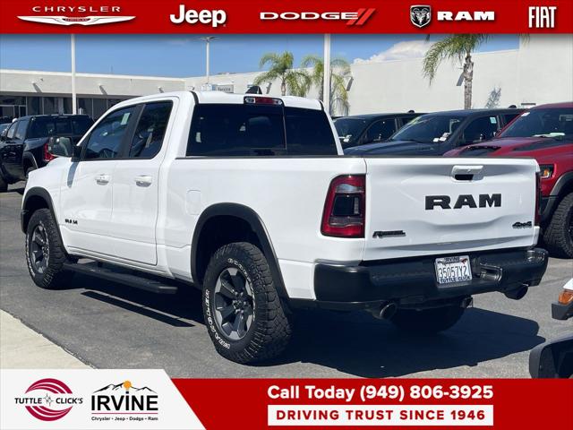 2019 Ram 1500 Rebel Quad Cab 4x4 64 Box