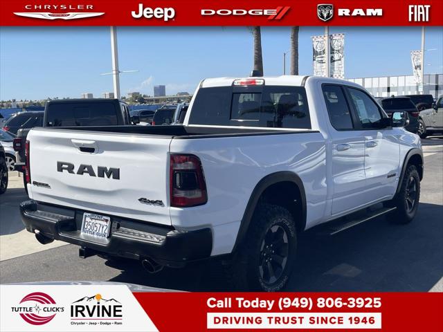 2019 Ram 1500 Rebel Quad Cab 4x4 64 Box