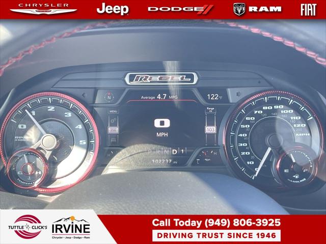 2019 Ram 1500 Rebel Quad Cab 4x4 64 Box