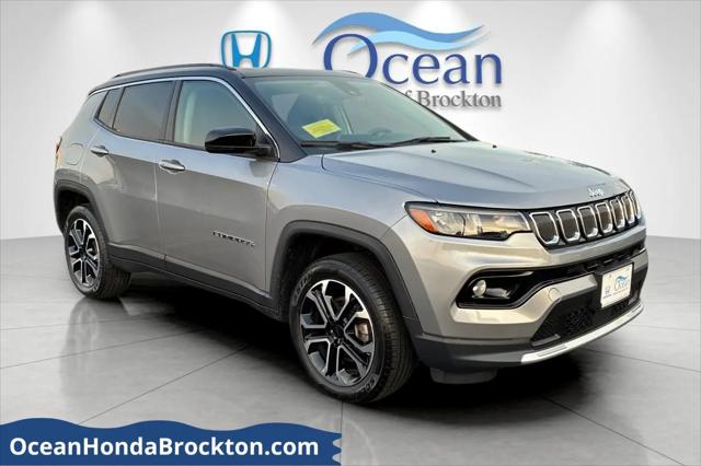 2022 Jeep Compass Limited 4x4 for sale in Brockton, MA