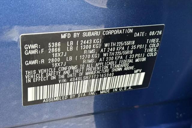2026 Subaru Forester Limited