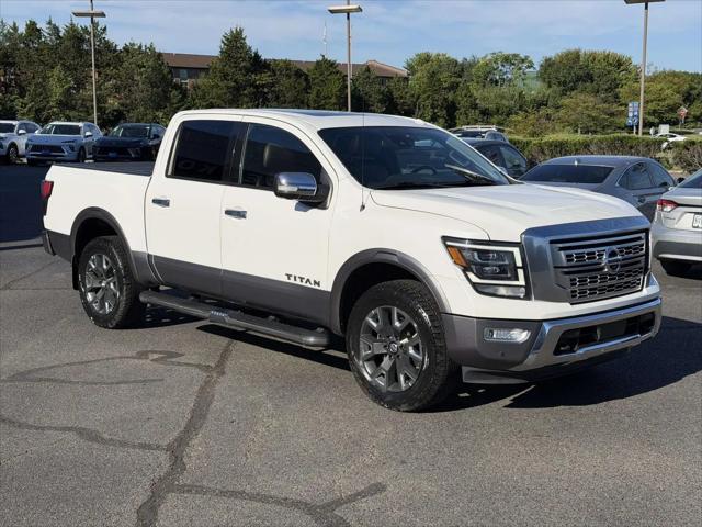2021 Nissan Titan Crew Cab Platinum Reserve 4x4 for sale in Manassas, VA