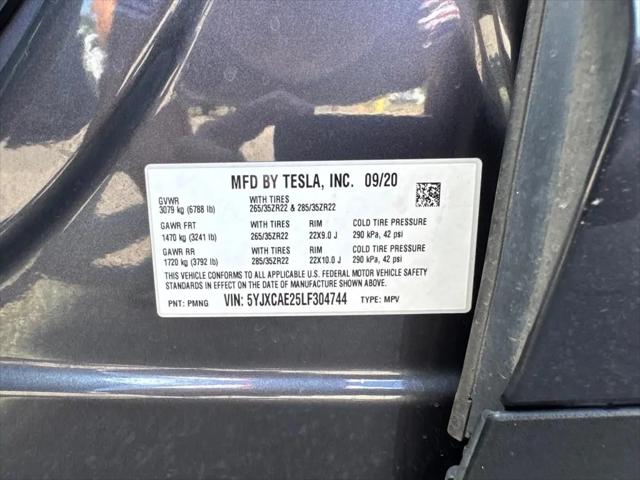 2020 Tesla Model X Long Range Dual Motor All-Wheel Drive