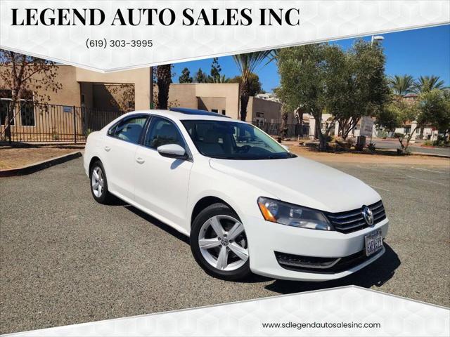 2012 Volkswagen Passat 2.5L SE for sale in Lemon Grove, CA