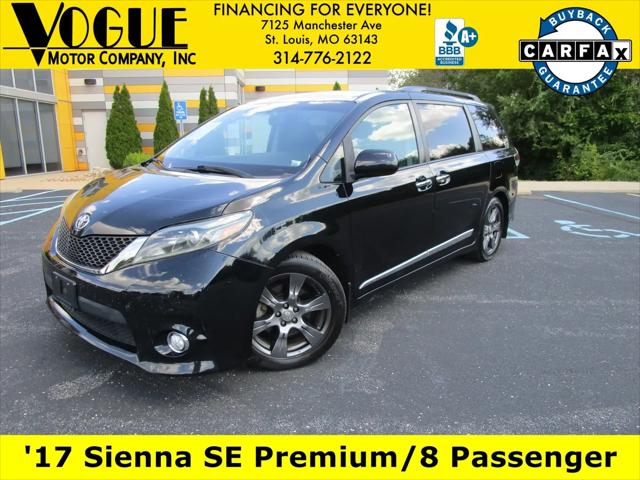 2017 Toyota Sienna SE Premium 8 Passenger for sale in St. Louis, MO