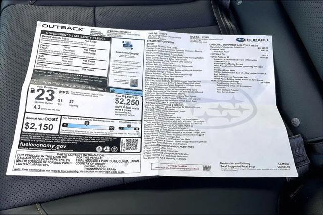 2026 Subaru Outback Wilderness