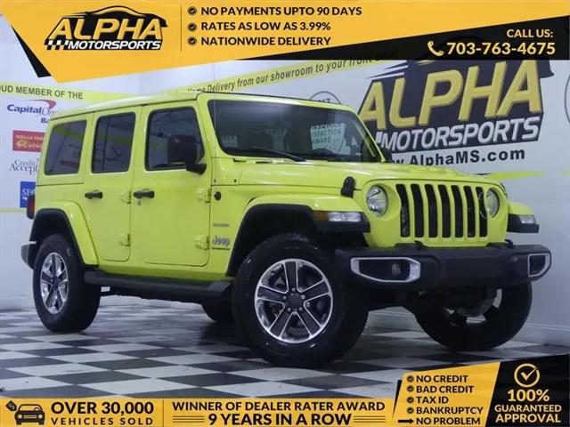 2023 Jeep Wrangler 4-Door Sahara 4x4 for sale in Manassas, VA