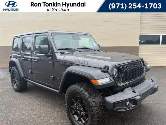 2025 Jeep Wrangler 4-Door Willys 4x4 for sale in Gresham, OR