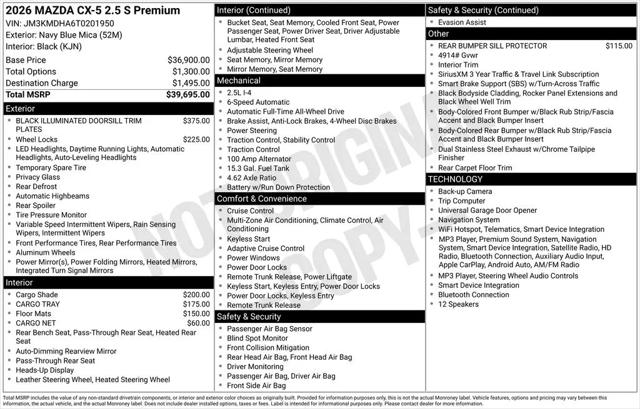 2026 Mazda CX-5 2.5 S Premium