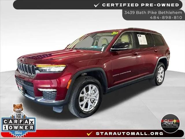 2021 Jeep Grand Cherokee Limited 4x4 for sale in Bethlehem, PA
