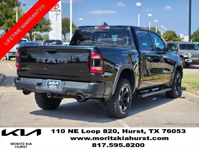 2019 Ram 1500 Rebel Crew Cab 4x4 57 Box