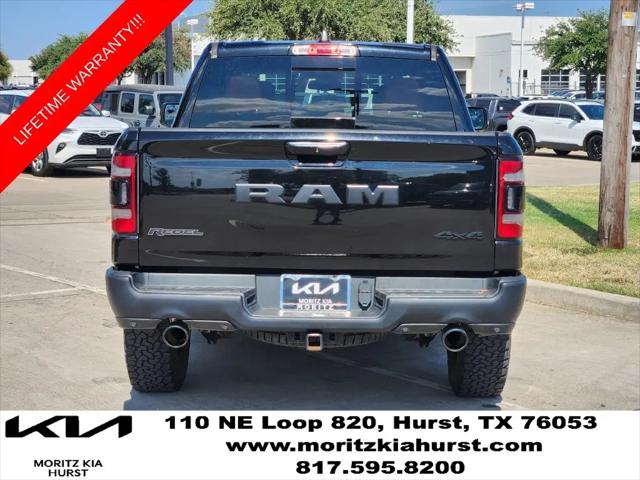 2019 Ram 1500 Rebel Crew Cab 4x4 57 Box