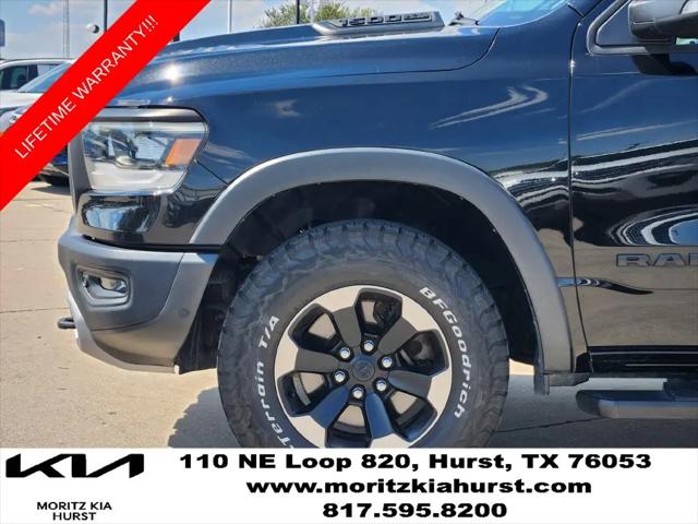 2019 Ram 1500 Rebel Crew Cab 4x4 57 Box