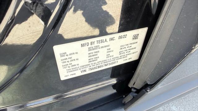 2022 Tesla Model X Plaid Tri Motor All-Wheel Drive