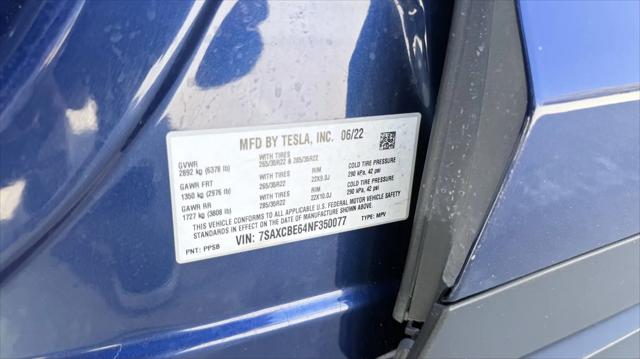 2022 Tesla Model X Plaid Tri Motor All-Wheel Drive