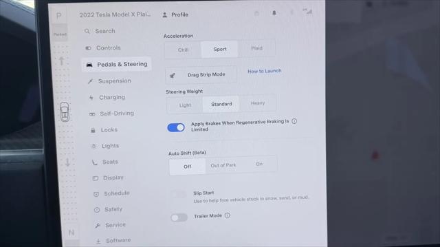 2022 Tesla Model X Plaid Tri Motor All-Wheel Drive