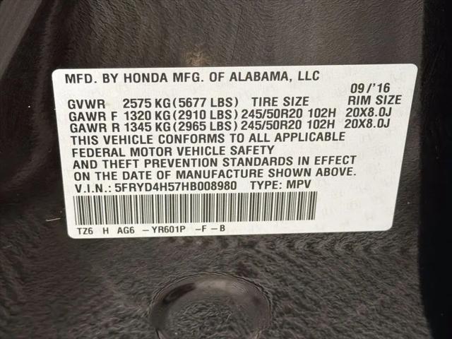 2017 Acura MDX w/Technology Package
