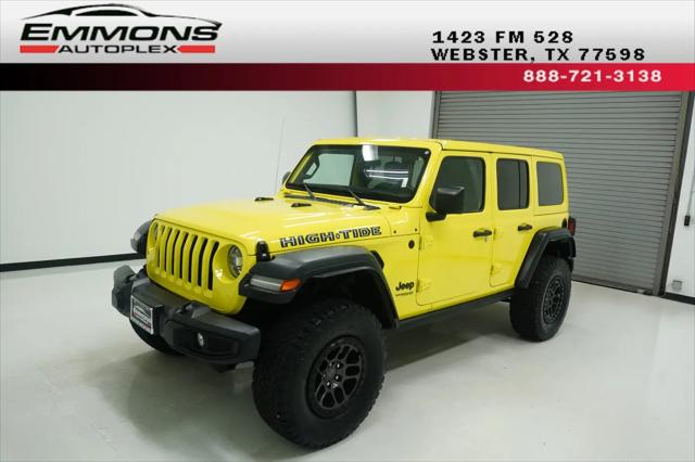2022 Jeep Wrangler Unlimited High Tide 4x4 for sale in Webster, TX