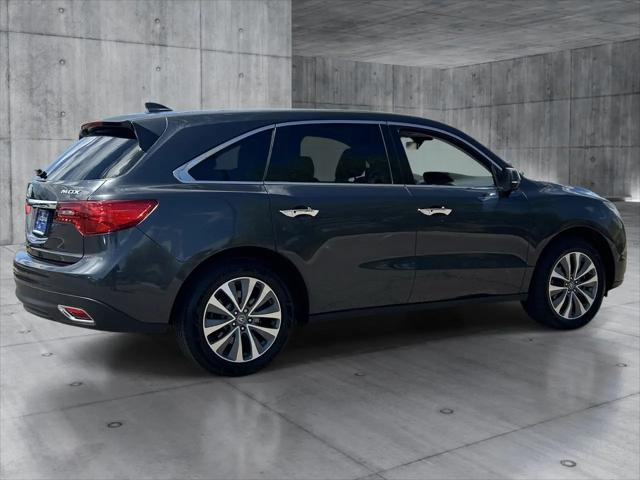 2016 Acura MDX Technology  AcuraWatch Plus Packages
