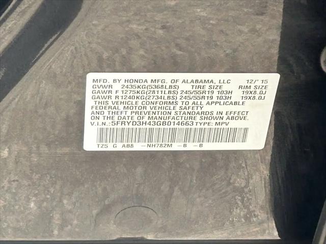 2016 Acura MDX Technology  AcuraWatch Plus Packages
