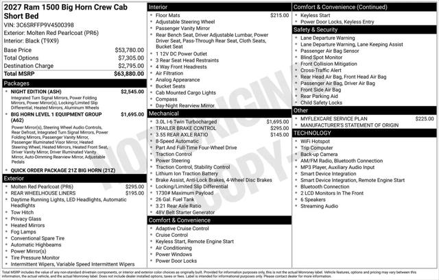 2027 Ram 1500 Big Horn for sale in Lansing, KS