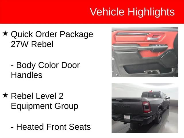 2019 Ram 1500 Rebel Crew Cab 4x4 57 Box
