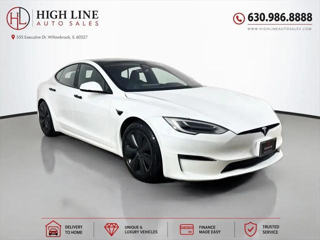 2021 Tesla Model S Plaid Tri Motor All-Wheel Drive for sale in Willowbrook, IL