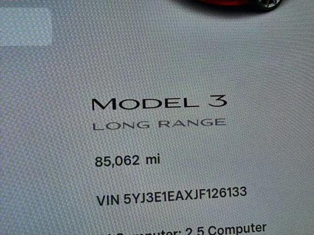 2018 Tesla Model 3 Long Range