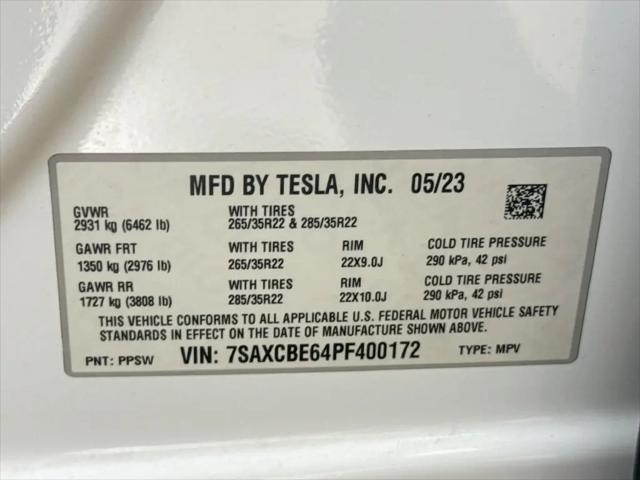 2023 Tesla Model X Plaid Tri Motor All-Wheel Drive
