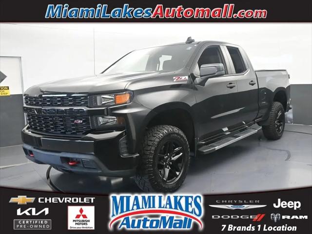 2020 Chevrolet Silverado 1500 4WD Double Cab Standard Bed Custom Trail Boss for sale in Miami Lakes, FL